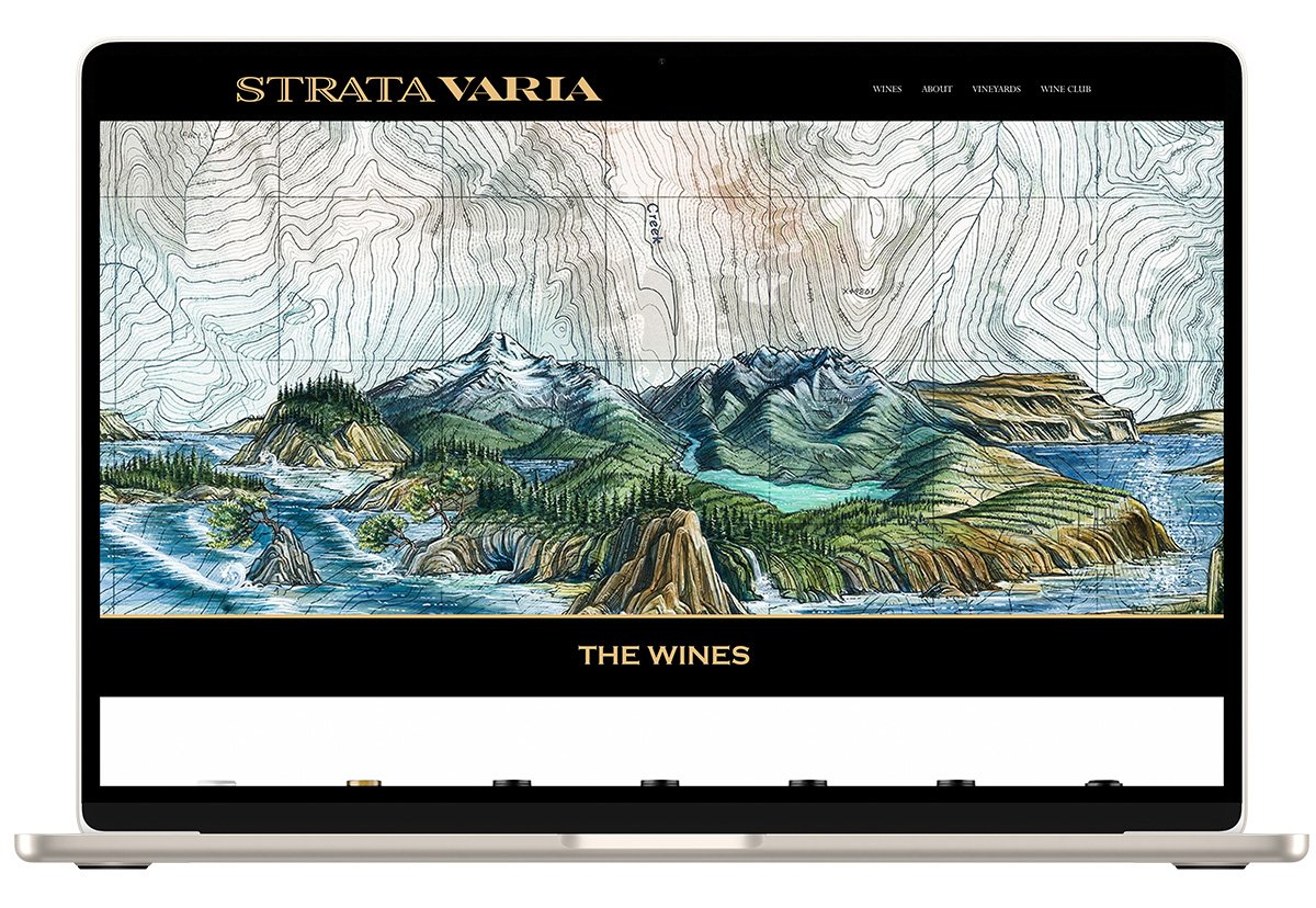Image of Strata Varia website screenshot